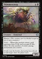 Glossy Finish Lorwyn Eclipsed Shimmercreep ( #120 )