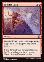 Glossy Finish Lorwyn Eclipsed Boulder Dash ( #127 )