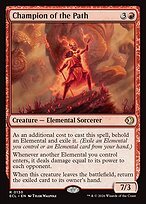 Glossy Finish Lorwyn Eclipsed Champion of the Path ( #130 )