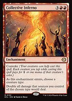 Glossy Finish Lorwyn Eclipsed Collective Inferno ( #132 )