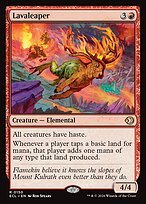 Glossy Finish Lorwyn Eclipsed Lavaleaper ( #150 )