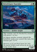 Glossy Finish Lorwyn Eclipsed Bristlebane Outrider ( #169 )