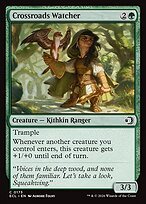 Glossy Finish Lorwyn Eclipsed Crossroads Watcher ( #173 )