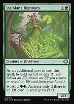 Glossy Finish Lorwyn Eclipsed Lys Alana Dignitary ( #180 )