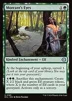 Glossy Finish Lorwyn Eclipsed Morcant's Eyes ( #185 )