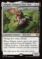 Glossy Finish Lorwyn Eclipsed Abigale, Eloquent First-Year ( #204 )