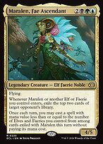 Glossy Finish Lorwyn Eclipsed Maralen, Fae Ascendant ( #233 )