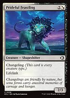Glossy Finish Lorwyn Eclipsed Prideful Feastling ( #238 )