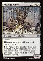Glossy Finish Lorwyn Eclipsed Reaping Willow ( #240 )