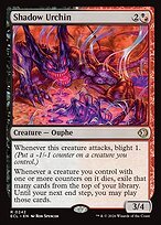 Glossy Finish Lorwyn Eclipsed Shadow Urchin ( #242 )