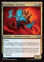 Glossy Finish Lorwyn Eclipsed Twinflame Travelers ( #248 )