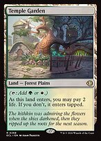Glossy Finish Lorwyn Eclipsed Temple Garden ( #268 )