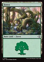 Glossy Finish Lorwyn Eclipsed Forest ( #273 )