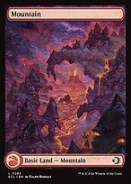 Glossy Finish Lorwyn Eclipsed Mountain ( #282 )