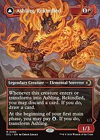 Glossy Finish Lorwyn Eclipsed Ashling, Rekindled // Ashling, Rimebound ( #290 )