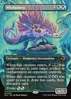 Glossy Finish Lorwyn Eclipsed Wistfulness ( #296 )