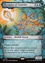 Glossy Finish Lorwyn Eclipsed Disruptor of Currents ( #303 )