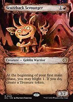 Glossy Finish Lorwyn Eclipsed Scuzzback Scrounger ( #320 )