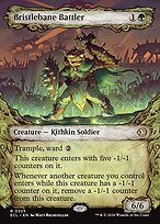 Glossy Finish Lorwyn Eclipsed Bristlebane Battler ( #325 )