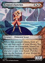 Glossy Finish Lorwyn Eclipsed Eclipsed Flamekin ( #337 )