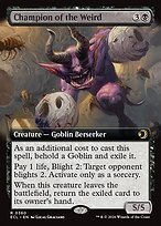 Glossy Finish Lorwyn Eclipsed Champion of the Weird ( #360 )