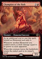 Glossy Finish Lorwyn Eclipsed Champion of the Path ( #362 )