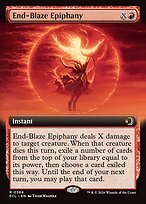 Glossy Finish Lorwyn Eclipsed End-Blaze Epiphany ( #364 )