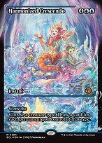 Glossy Finish Lorwyn Eclipsed Harmonized Crescendo ( #384 )