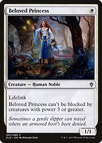 Matte Finish Throne of Eldraine Beloved Princess ( #7 )