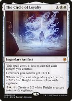 Matte Finish Throne of Eldraine The Circle of Loyalty ( #9 )