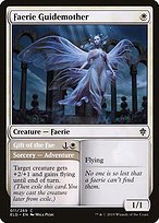 Matte Finish Throne of Eldraine Faerie Guidemother // Gift of the Fae ( #11 )