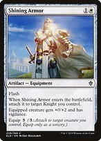 Matte Finish Throne of Eldraine Shining Armor ( #29 )