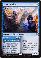 Matte Finish Throne of Eldraine Fae of Wishes // Granted ( #44 )