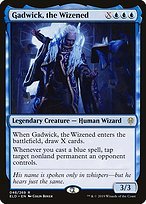 Matte Finish Throne of Eldraine Gadwick, the Wizened ( #48 )