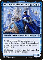 Matte Finish Throne of Eldraine Syr Elenora, the Discerning ( #67 )