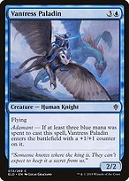 Matte Finish Throne of Eldraine Vantress Paladin ( #72 )