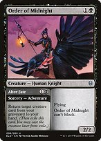 Matte Finish Throne of Eldraine Order of Midnight // Alter Fate ( #99 )