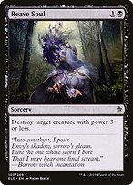 Matte Finish Throne of Eldraine Reave Soul ( #103 )