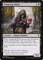 Matte Finish Throne of Eldraine Tempting Witch ( #108 )