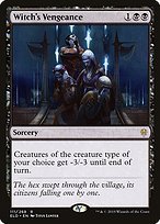 Matte Finish Throne of Eldraine Witch's Vengeance ( #111 )