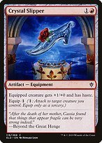 Matte Finish Throne of Eldraine Crystal Slipper ( #119 )
