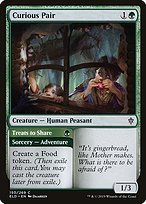 Matte Finish Throne of Eldraine Curious Pair // Treats to Share ( #150 )