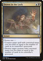 Matte Finish Throne of Eldraine Drown in the Loch ( #188 )