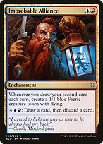 Matte Finish Throne of Eldraine Improbable Alliance ( #193 )