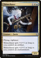 Matte Finish Throne of Eldraine Shinechaser ( #201 )