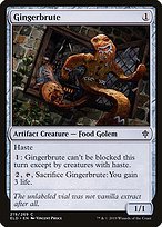 Matte Finish Throne of Eldraine Gingerbrute ( #219 )