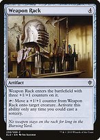 Matte Finish Throne of Eldraine Weapon Rack ( #236 )