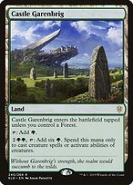 Matte Finish Throne of Eldraine Castle Garenbrig ( #240 )