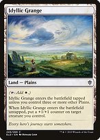 Matte Finish Throne of Eldraine Idyllic Grange ( #246 )