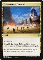 Matte Finish Throne of Eldraine Tournament Grounds ( #248 )